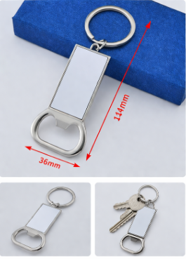 Llavero Destapador Metálico Personalizable